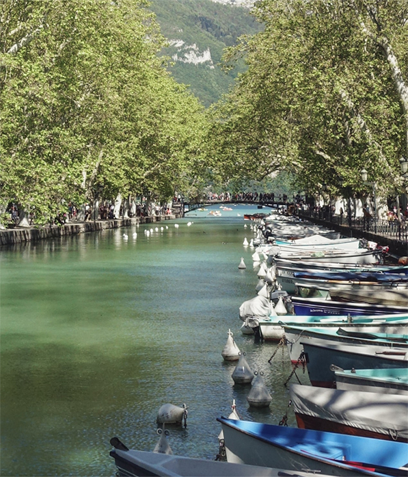 Pont des Amours à Annecy